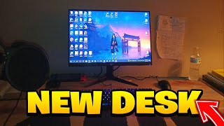 UNBOXING A *NEW* DESK For My 2023 Setup! (TopSky Desk Assembly)