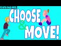 CHOOSE & MOVE  Exercise/Dance Tabata BRAIN BREAK Activity!