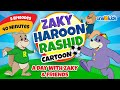 Zaky, Haroon & Rashid Cartoons | 5 EPISODES | A Day With Zaky & Friends