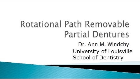 Rotational Path R P D Lecture