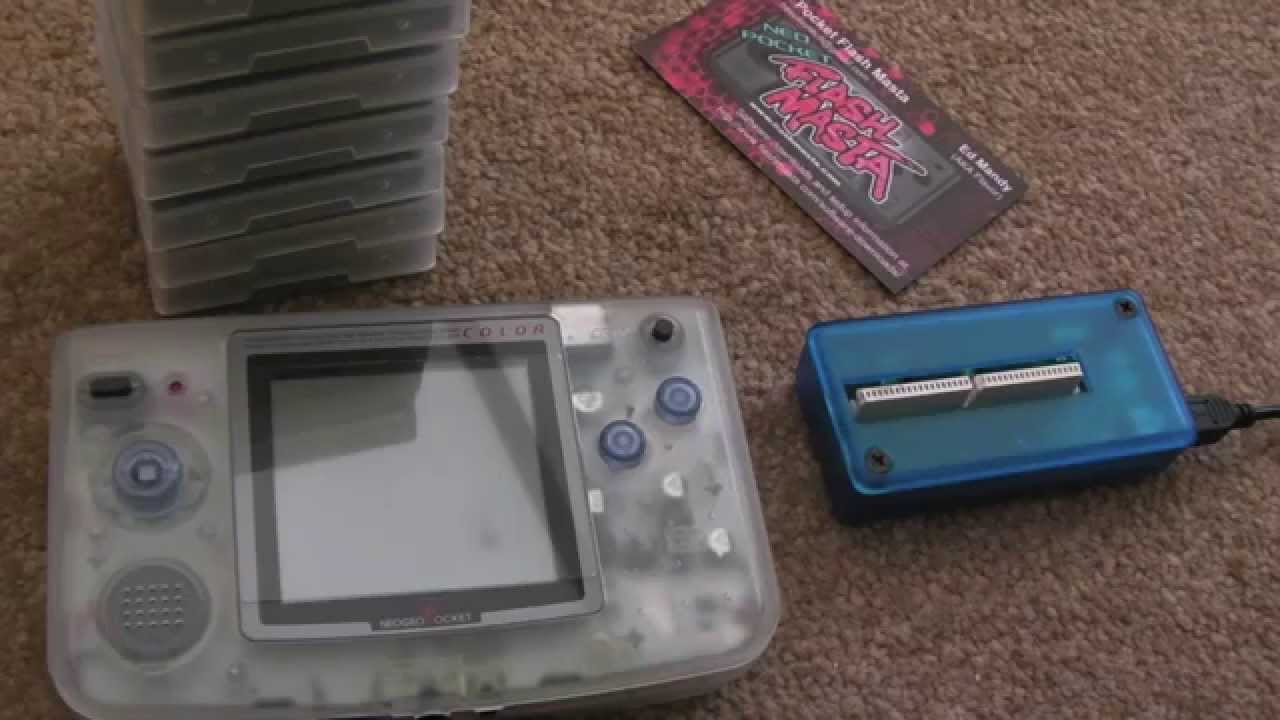 SNK Neo Geo Pocket - Neo Flash Masta (Flash Cart / Multicart 2 in 1 ...