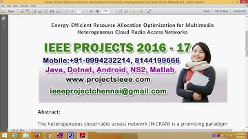 Energy Efficient Resource Allocation Optimization for Multimedia Heterogeneous Cloud Radio Access Ne