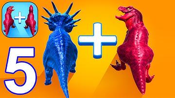 Merge Master - Dinosaur Fusion - Gameplay Walkthrough Part 5 Levels 51-73 (Android,iOS)
