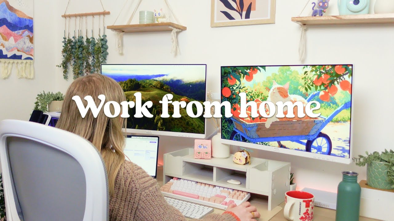 Work From Home Diaries | A day in the life of a UX Designer | Cozy vlog ...