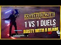 This Is What Rusty Dueling Looks Like | Battlefront 2 Lightsaber Duels Battlefront 2 Gameplay