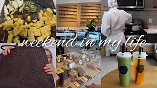 WEEKEND VLOG: Office workwear haul, slower season of life, huge sunday reset + deep clean with me !