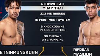 Download lagu Full Fight | Mohd Rifdean masdo vs Petninmungkorn