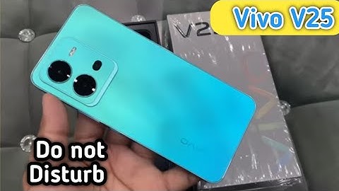 How to enable do not disturb in Vivo V25 , Vivo V25 Mein DND Kaise enable Karen