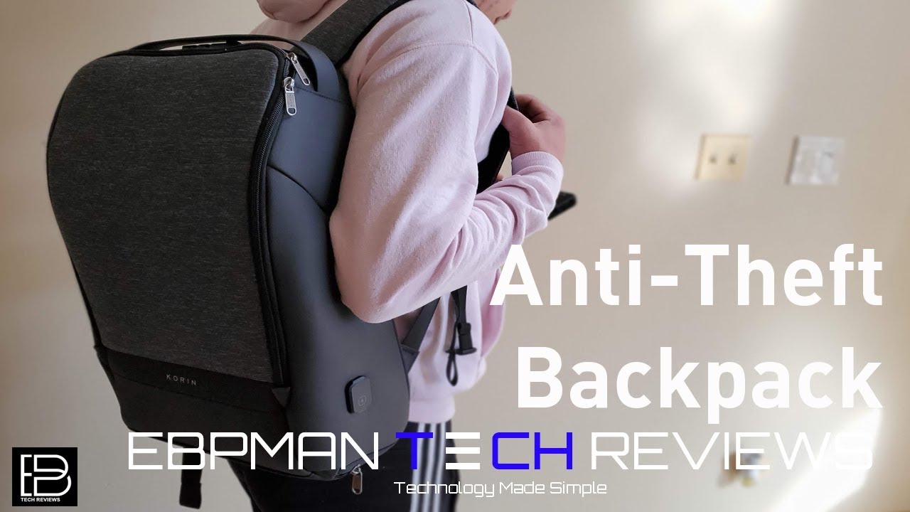 Anti-Theft Tech Backpack Review | KORIN FlexPack Pro