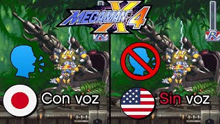 Diferencias entre la versión japonesa y americana de Mega Man X4 screenshot 2