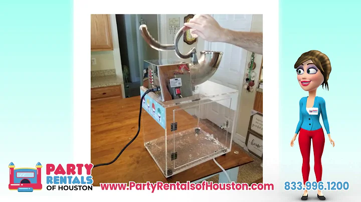 Party Rentals Houston Snow Cone Rental Tutorial