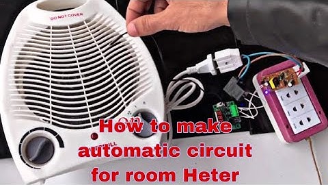 Auto room Temperature Set Heater || pak hacks