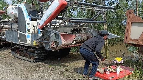 2 máy cắt 70 độ bánh 9 chạy ra đồng cắt công 350K tập197 #maibangtv