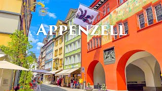 Appenzell 4K - The Most Beautiful Canton in Switzerland - Travel Vlog, Walking Tour