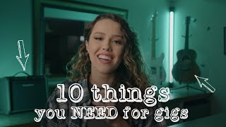 Top 10 Things To Gig As A Solo Artist