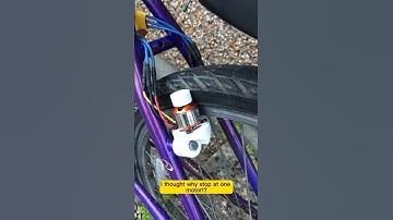 E-bike using drone motors #shorts #drone #electronics #diy #ebike #3dprinting #arduino #coding