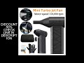 Multipurpose Jet Fan with Flashlight Jet Dry Blower 3 Speeds Leaf Blower Cordless for Cars Computer