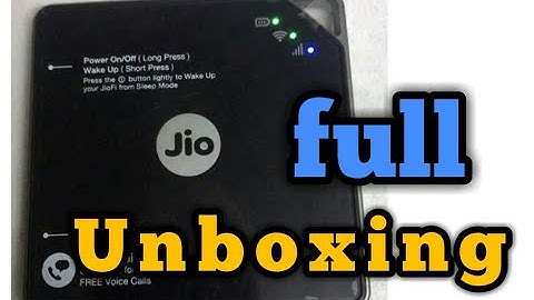 JioFi 5 unboxing new jiofi roster by HQ gameking