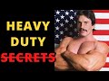 Mike mentzer heavy duty secrets to build muscles in minutes