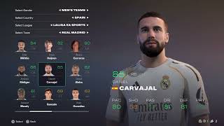 REAL MADRID  - ALL Player Faces & Ratings in FC 26 | EA SPORTS FC 26 | LA LIGA