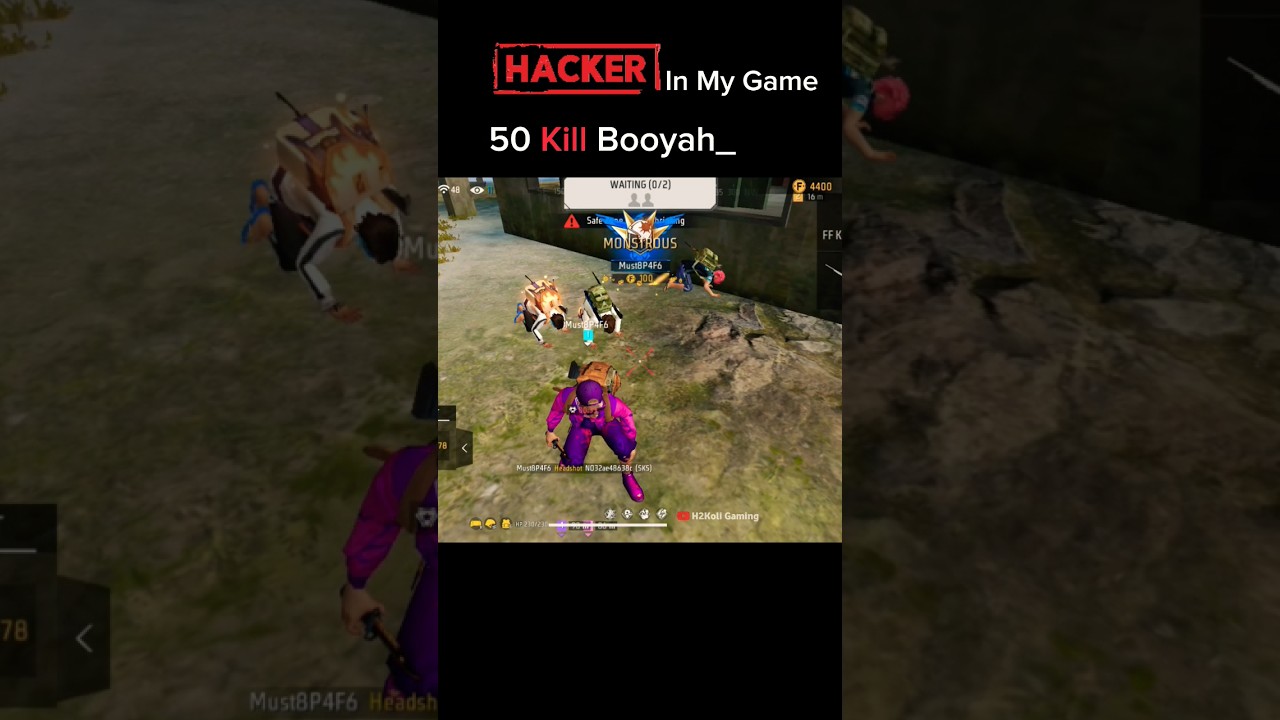 HACKER LOBBY😡BR RANKED MODE || OMG 50 KILL BOOYAH 