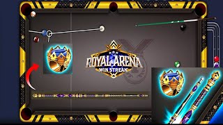 Royal Arena Win Streak | 8 ball pool  Win Streak Free Ring & Free Cue