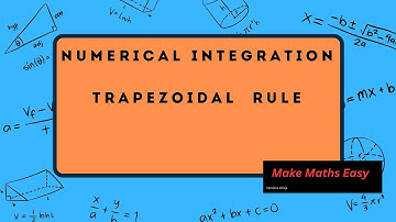 Trapezoidal  Rule || Numerical Integration || MCA @MME-va 