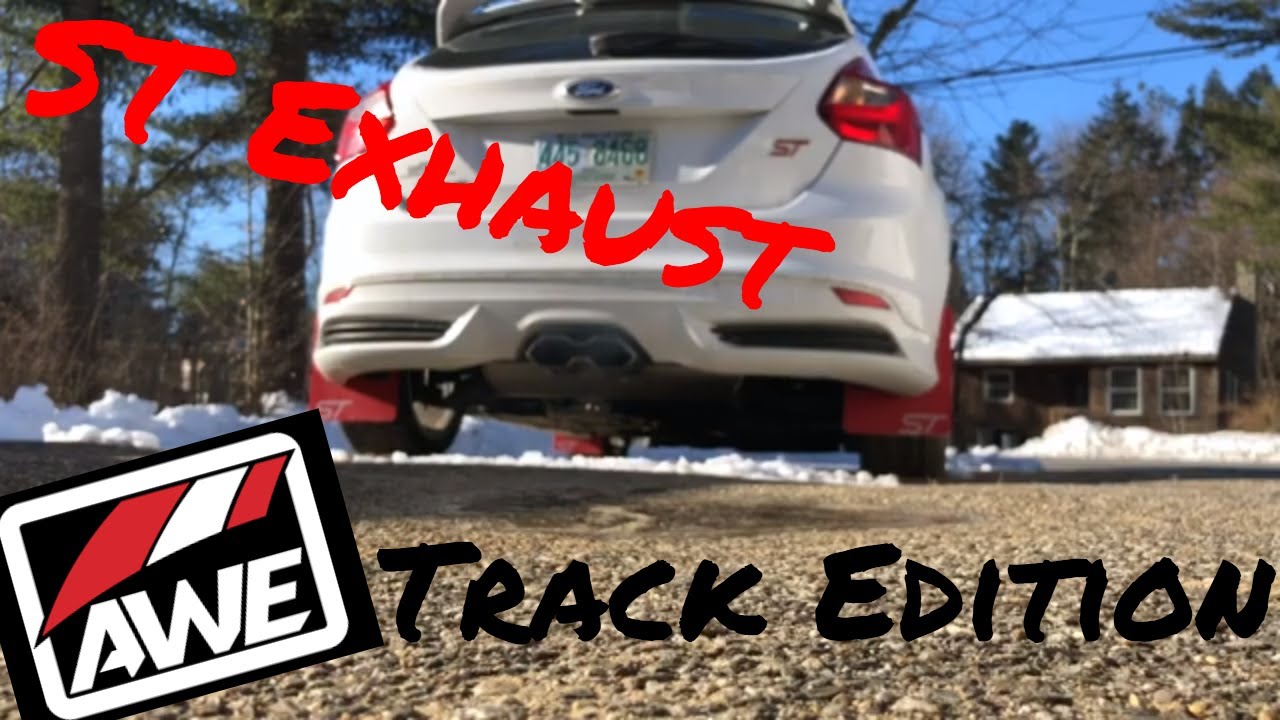 2014 Ford Focus ST AWE Track Edition Exhaust - YouTube