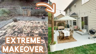 EXTREME Backyard Makeover | DIYing Our Dream Backyard for Under 10K