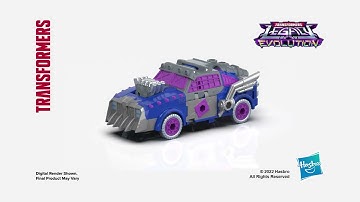 Transformers Legacy Evolution Deluxe Class Axlegrease (360° official video)