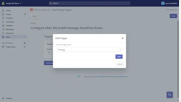How to configure triggers for adding a prompt for install message for PWA application