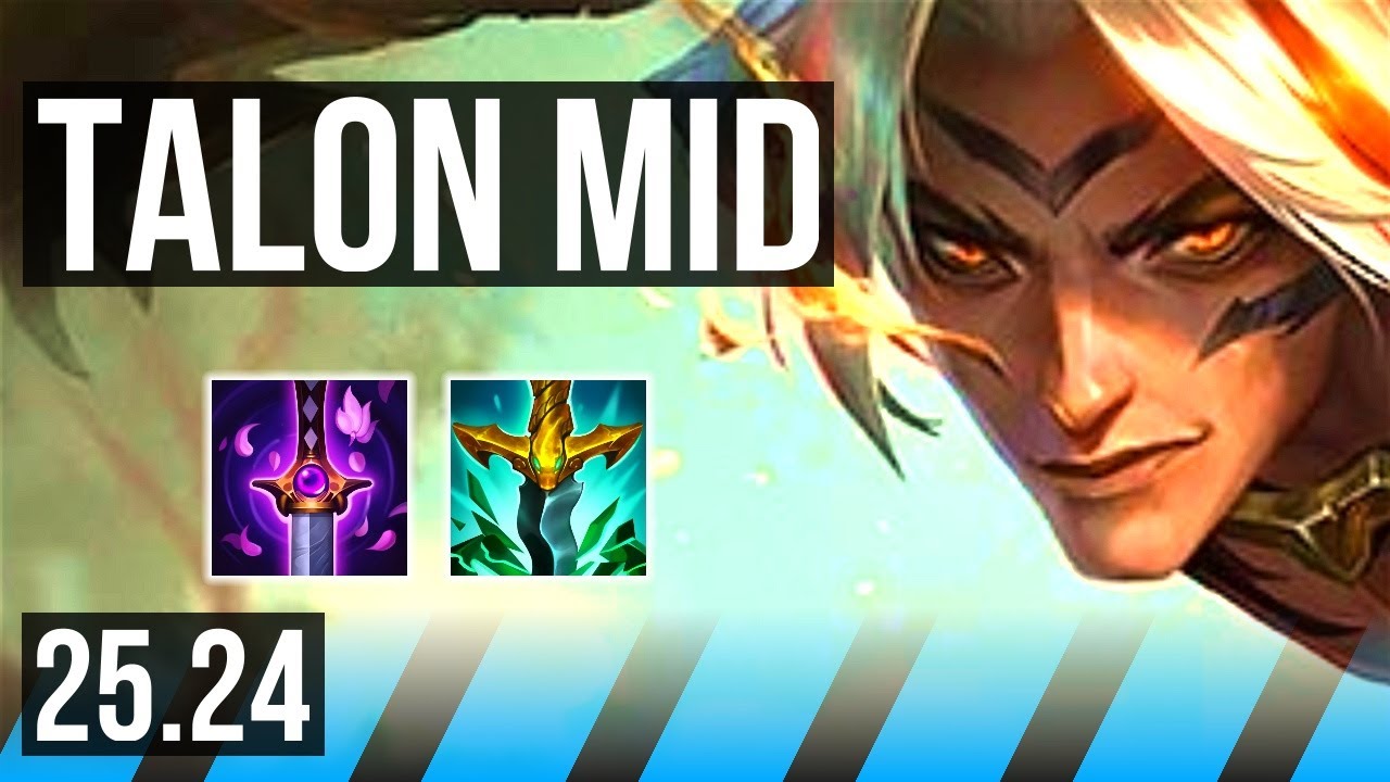 TALON vs AKALI (MID) | KR Master | 25.24