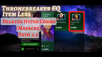 MCOC| EQ 3.2 | Delayed Hyper Combo Path | Found and Lost | SEED OF DOUBT |  TB | Item less |