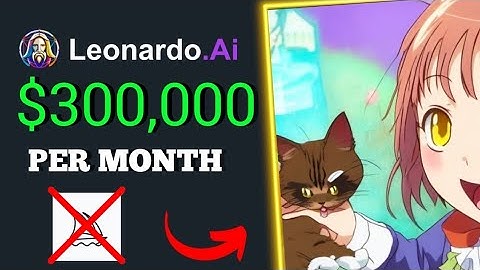 $300 day!! How I make PASSIVE INCOME with AI with PROOF With ChatGPT & Leonardo AI