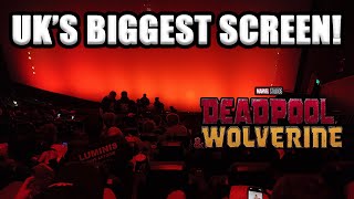 The Biggest Screen In The Uk Deadpool & Wolverine Imax Premiere