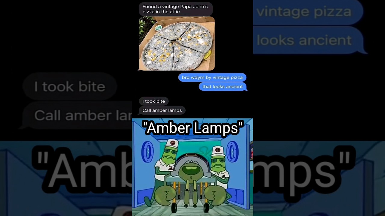 "Amber lamps"