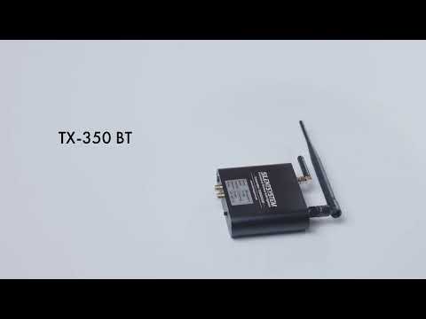 Video tutorial Transmitter TX-350 BT