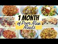 20 amazingly simple poor man meals  a whole month of poor man meals  quick  easy recipes