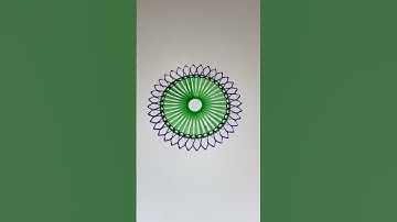 ASMR Spirograph Art for Instant Calm #spirograph #asmr #calm # usa #shorts #satisfying #viral #art