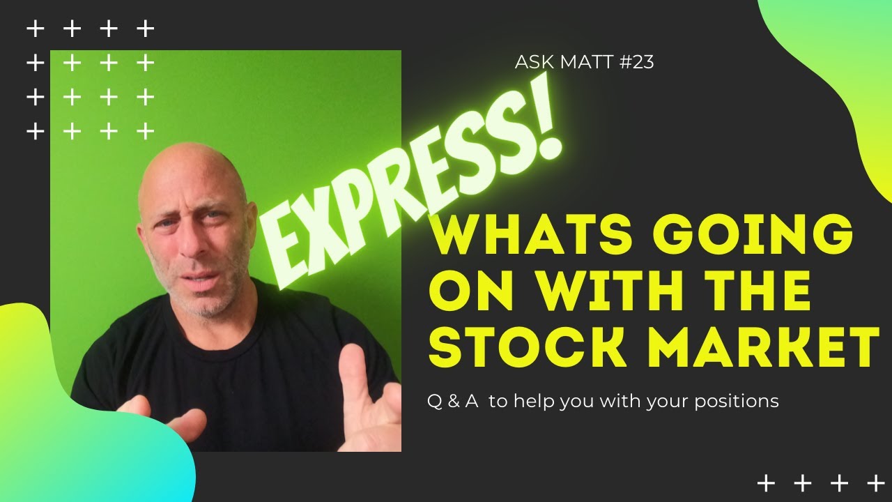 How to average down correctly on EBON. Ask Matt #23 Express!!