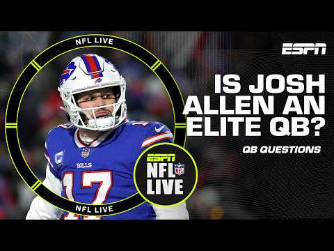 QB Questions: TRUST in Goff? Josh Allen an ELITE QB? Fields OR Wilson in Pittsburgh? | NFL Live