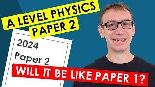 A Level Physics Paper 2 Predictions