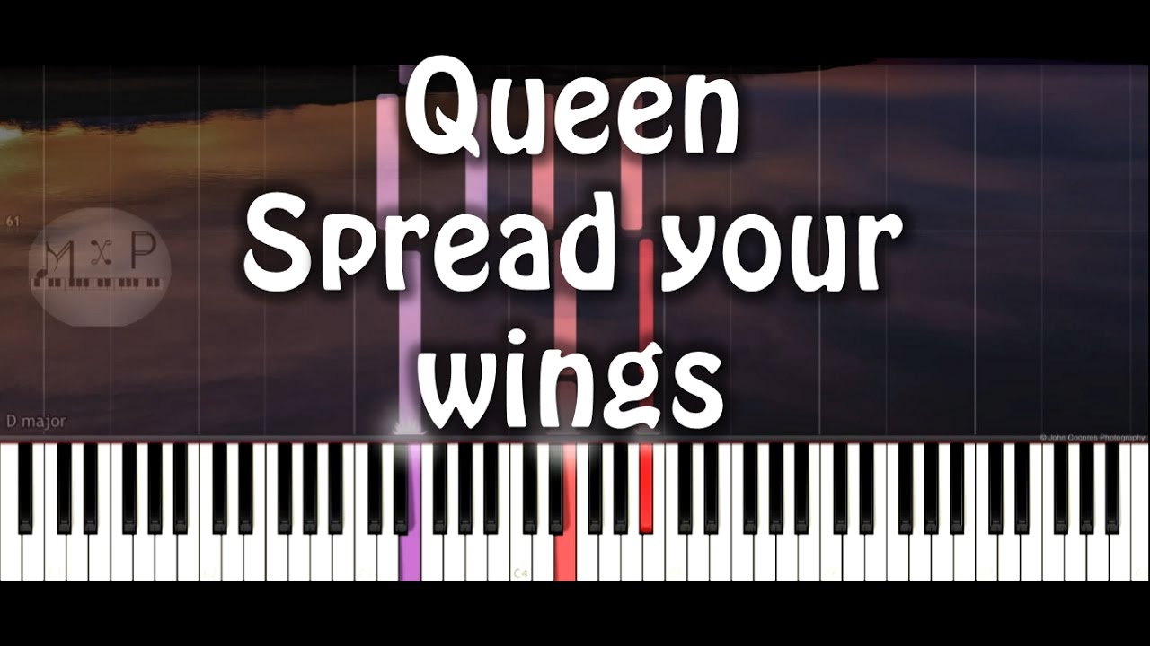 spread your wings chords piano