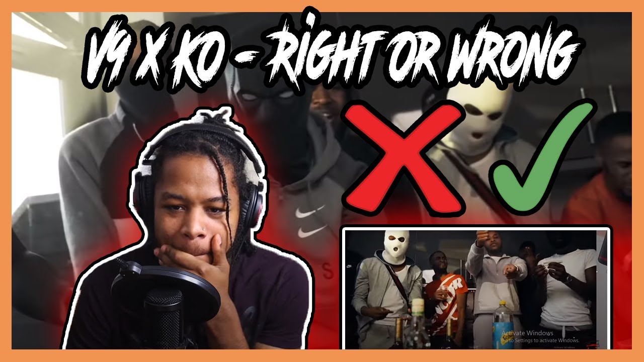 V9 x KO - Right Or Wrong [Music Video] REACTION