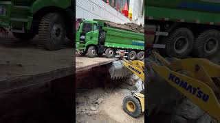 Satisfying RC Dump truck, Amazing truck model, #rc #shorts #truckdriver 15