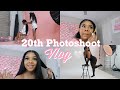 VLOG : 20th BIRTHDAY PHOTOSHOOT , GRWM 💕 ( BEHIND THE SCENES) 📸