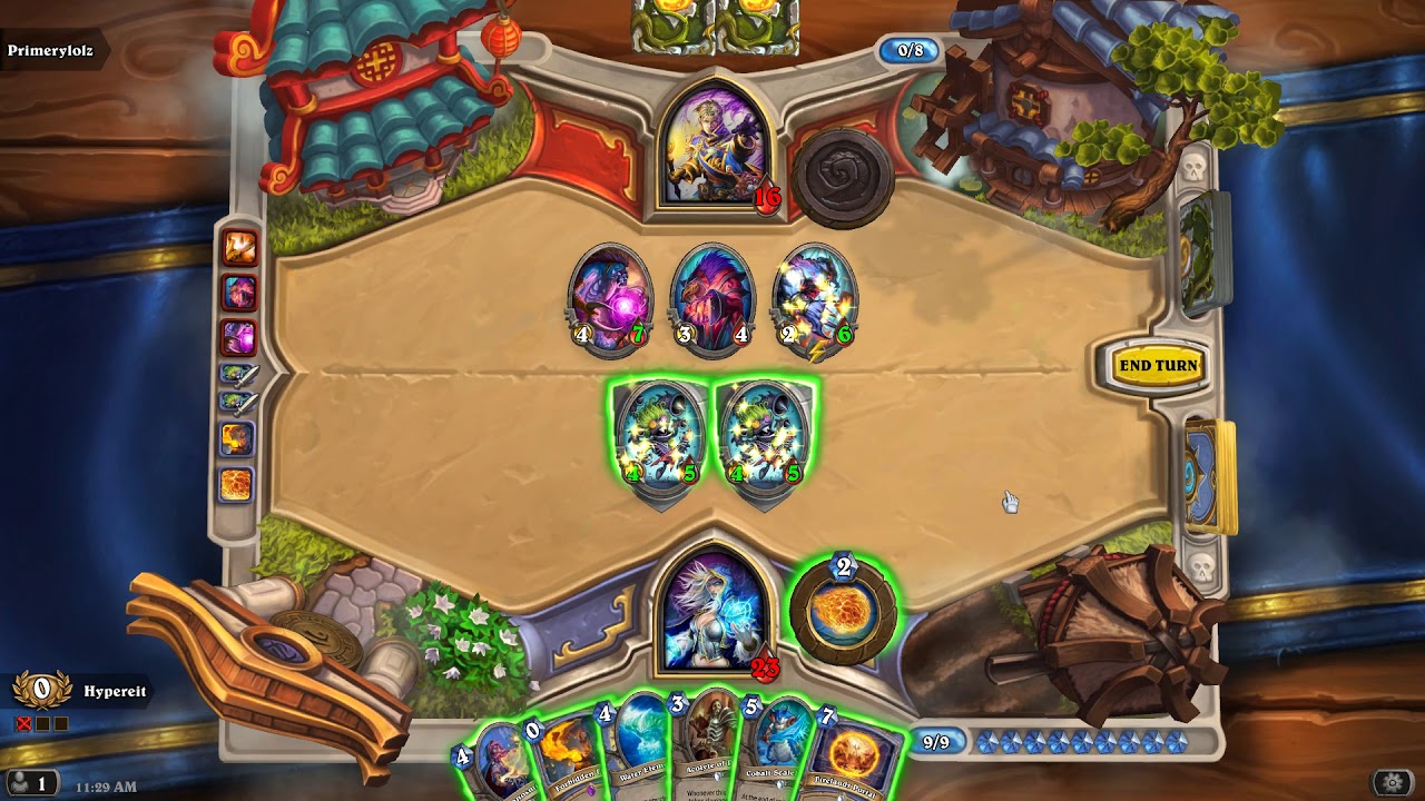 Hearthstone Arena Mage Very Weak Deck 3 YouTube