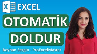 Excelde Otomatik Doldur Excel Hızlı Doldur Flash Fill