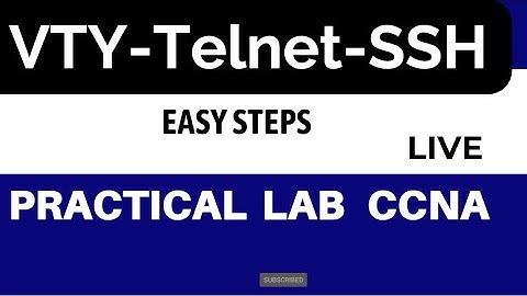 Line Vty 0 4 Configuration Cisco Router #network  #level2Networks #trending #CCNA