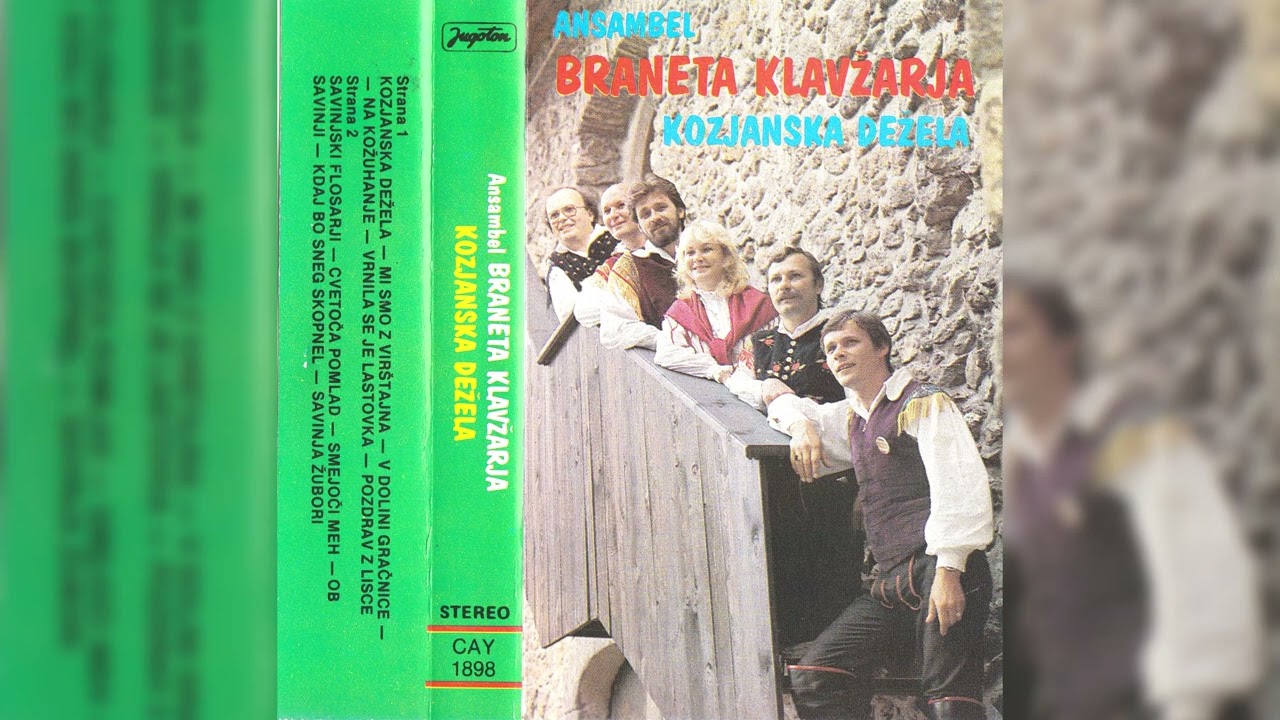 Ansambel Braneta Klavžarja - Mi smo z Virštajna (Kozjanska dežela, 1985)